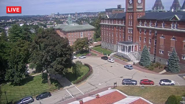 east view of campus